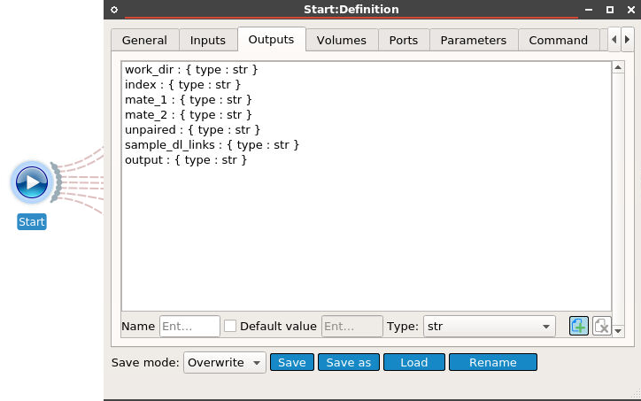 Parameter overview